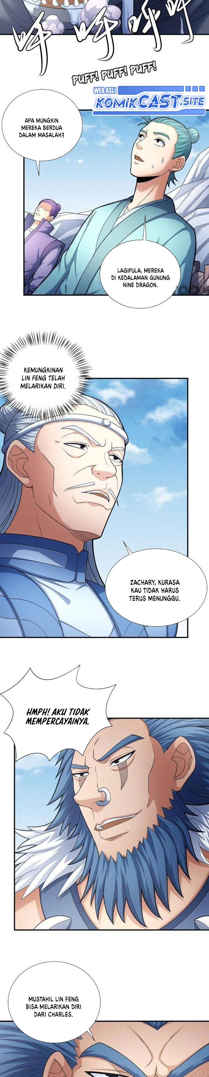 God of Martial Arts chapter 493